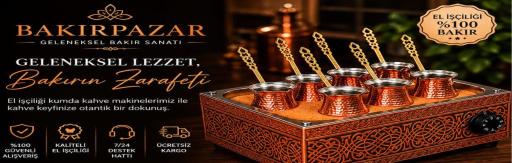 Copper Turkish Coffee Maker Category Banner 1